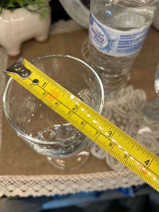 VTG Disney Mickey & Minnie 3D Figure Stem Wine Glass Set w/ Box Disney Wedding - Picture 7 of 16